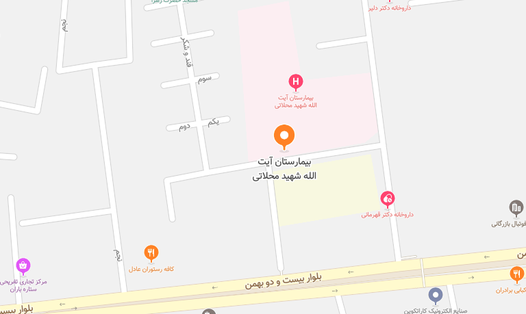 برای باز کردن نقشه برای تصویر کلیک نمایید.